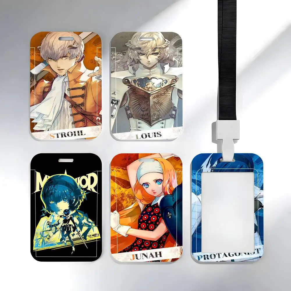 

1 шт. Классический чехол для ID-карты в стиле JRPG (Metaphor ReFantazio-B) – защитный чехол для школьной, проездной, обеденной карты, с функцией легкого вставления