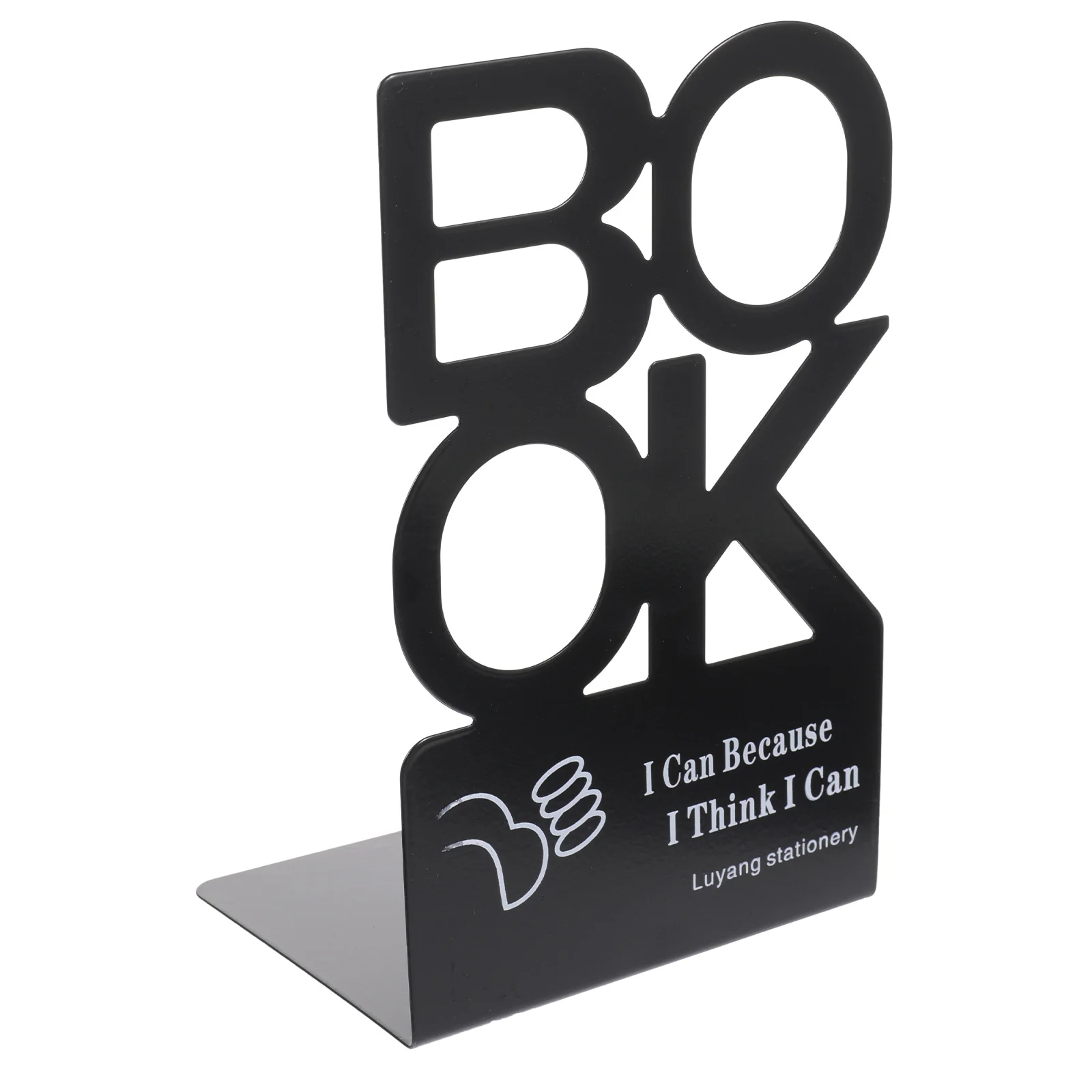 1 زوج رسالة الحديد الدفتين حامل الكتب الإبداعية للمنزل مكتب عمل الرف المنظم رسالة غلاف الدفتين الرفوف #5