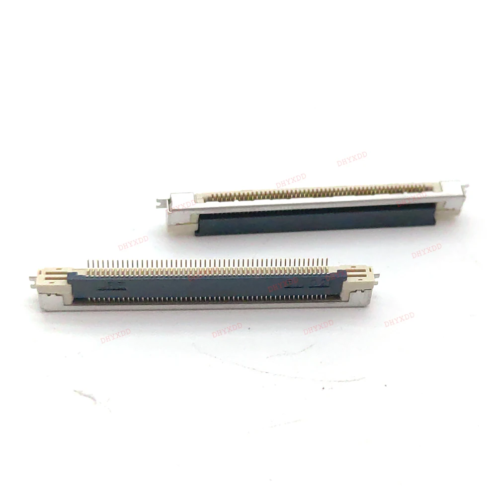 2PCS LCD TV Repaire Screen Cable Adapter Screen Lnterface 51P 0.5mm Pitch 51 Pin Rear Flip FFC FPC Lvds Socket