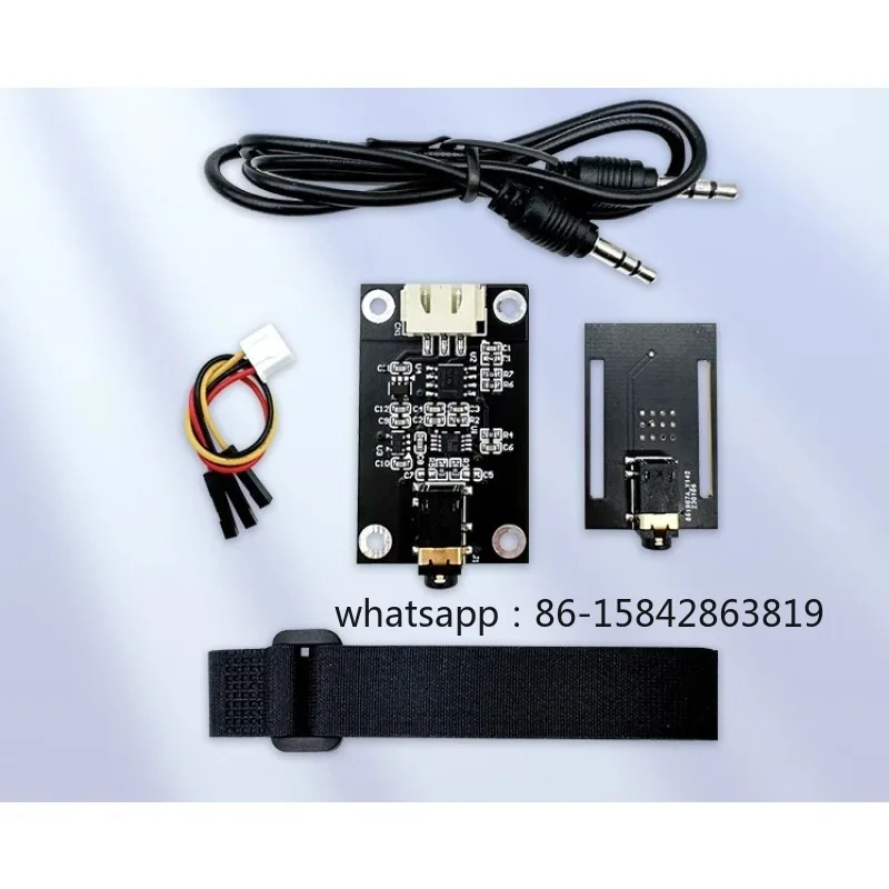Dry Electrode Electromuscular Sensor EMG Single Guide, Analog Signal Acquisition Module, Smart Wearable Open Source Kit