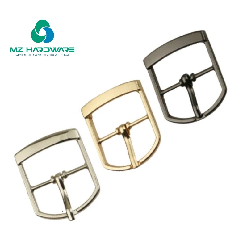 

MZhardware 1 Piece Wholesale 16mm Heavy Zinc Alloy Adjustment Pin Belt Buckle Bag Accessories Women Pin Buckle Handbag Hardware