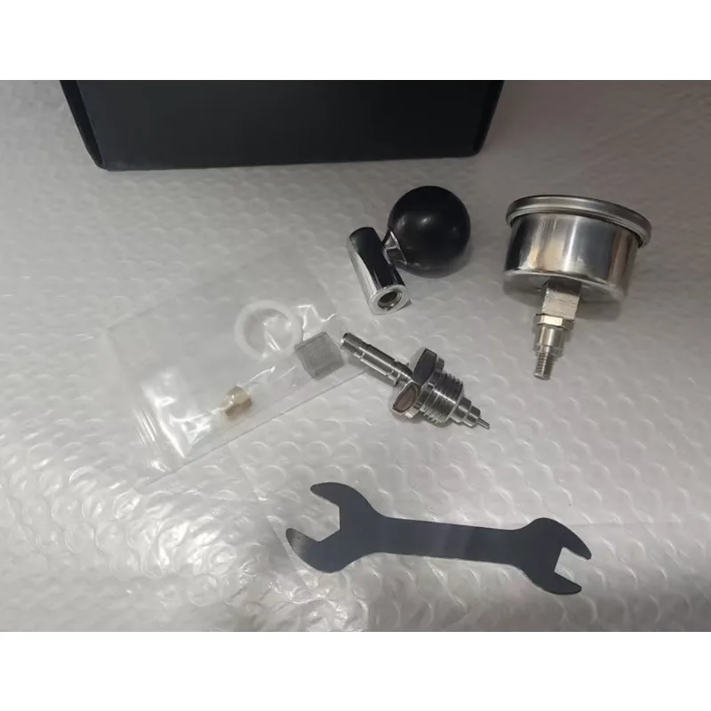 

Mischief E61 Coffee Machine Pressure Needle Flow Limit Valve Lever Pressure Gauge Kit for Rocket Aibo