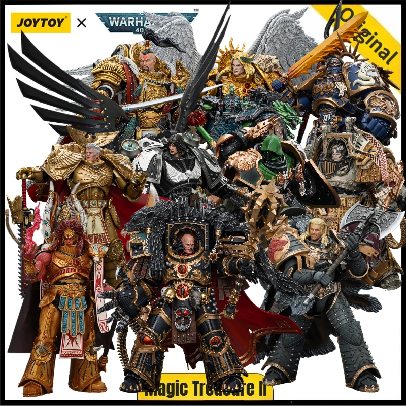 JOYTOY Warhammer 40K Primarca de los Sanguinius Horus Jonson Jaghatai Khan Guilliman Rogal Dorn Magnus Leman Russ Perturabo 1/18