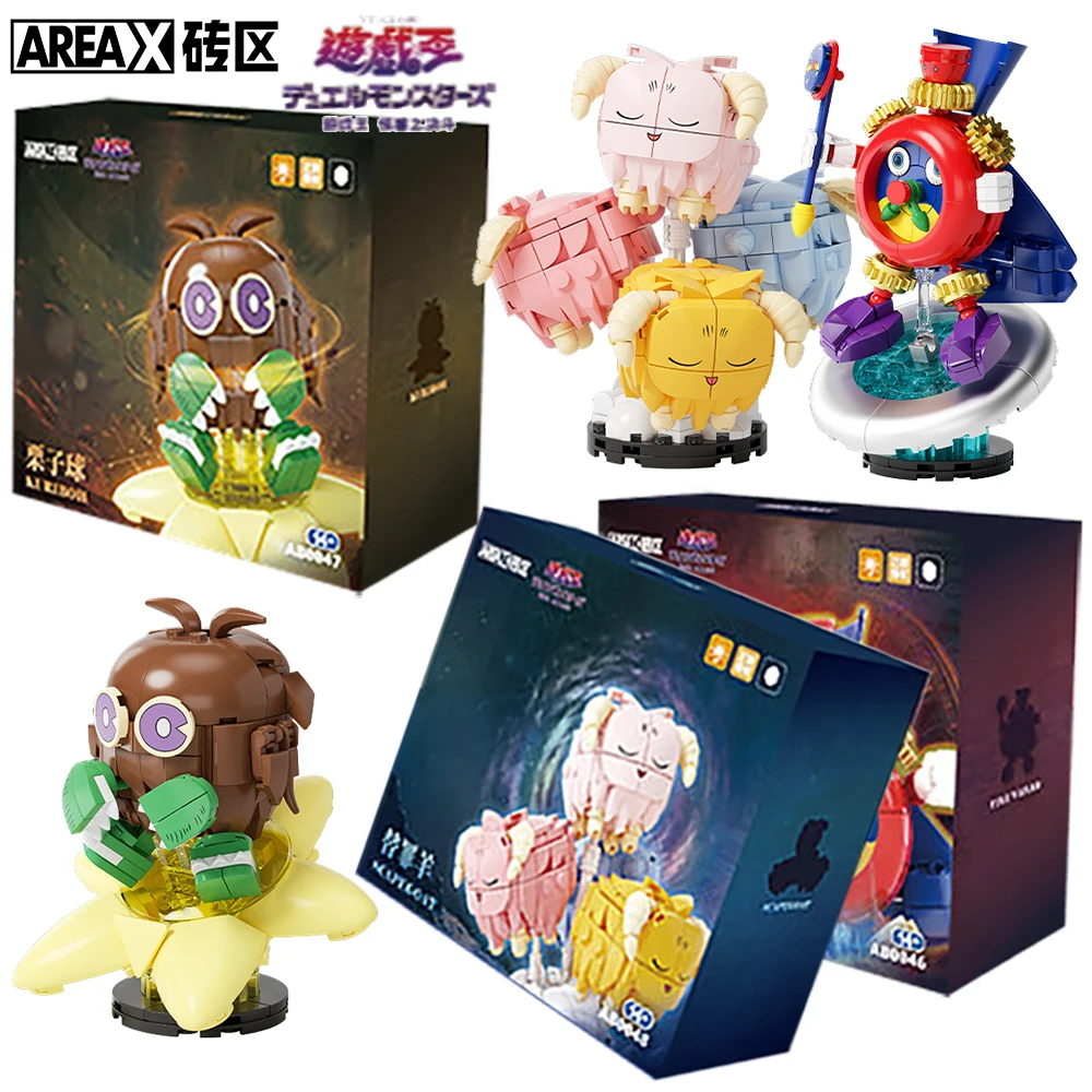 

New Genuine AREA-X Yu Gi Oh Fans Like High-quality Japanese Anime Fun Puzzle Building Blocks Toys Christmas Party Family Gifts