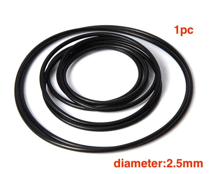 1pc 2.5m diameter round rubber O-ring phono belt for Turntable Vinyl Record Player