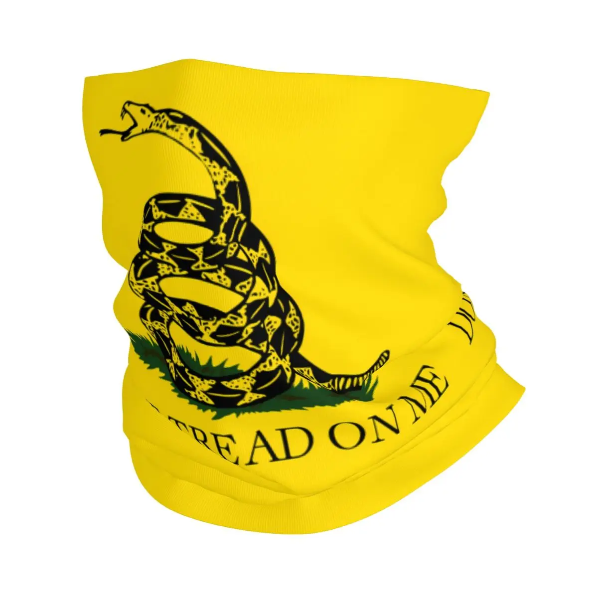 Dont Tread On Me Thin Wrap Scarf Bandana Neck Gaiter Face Cover Headband