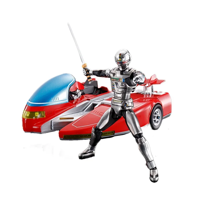 Bandai-Anime Action Figures Model Toys, Bandai Original, Super Alloy, Soul Space, Xerife Gavan, Saiyan 40th, Presentes de Colecionáveis, Em estoque