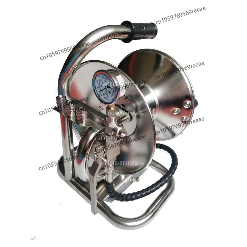 

Портативная катушка для труб высокого давления, ручная катушка для дноуглуботельных труб, катушка из нержавеющей стали