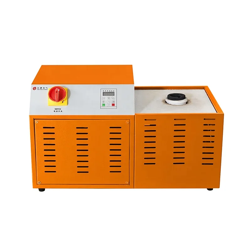 

IGBT 1KG/2KG/3KG 1450 Degree Mini Portable Gold Smelting Ovens With Crucible Electric Induction Melting Furnace for Gold Silver