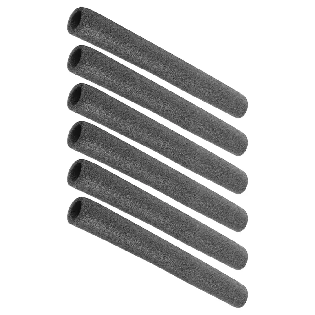 

6Pcs Trampoline Pole Covers Black Foam Sleeves Protective Padding Soft Replacement Parts for Enclosure Poles Safety Protection