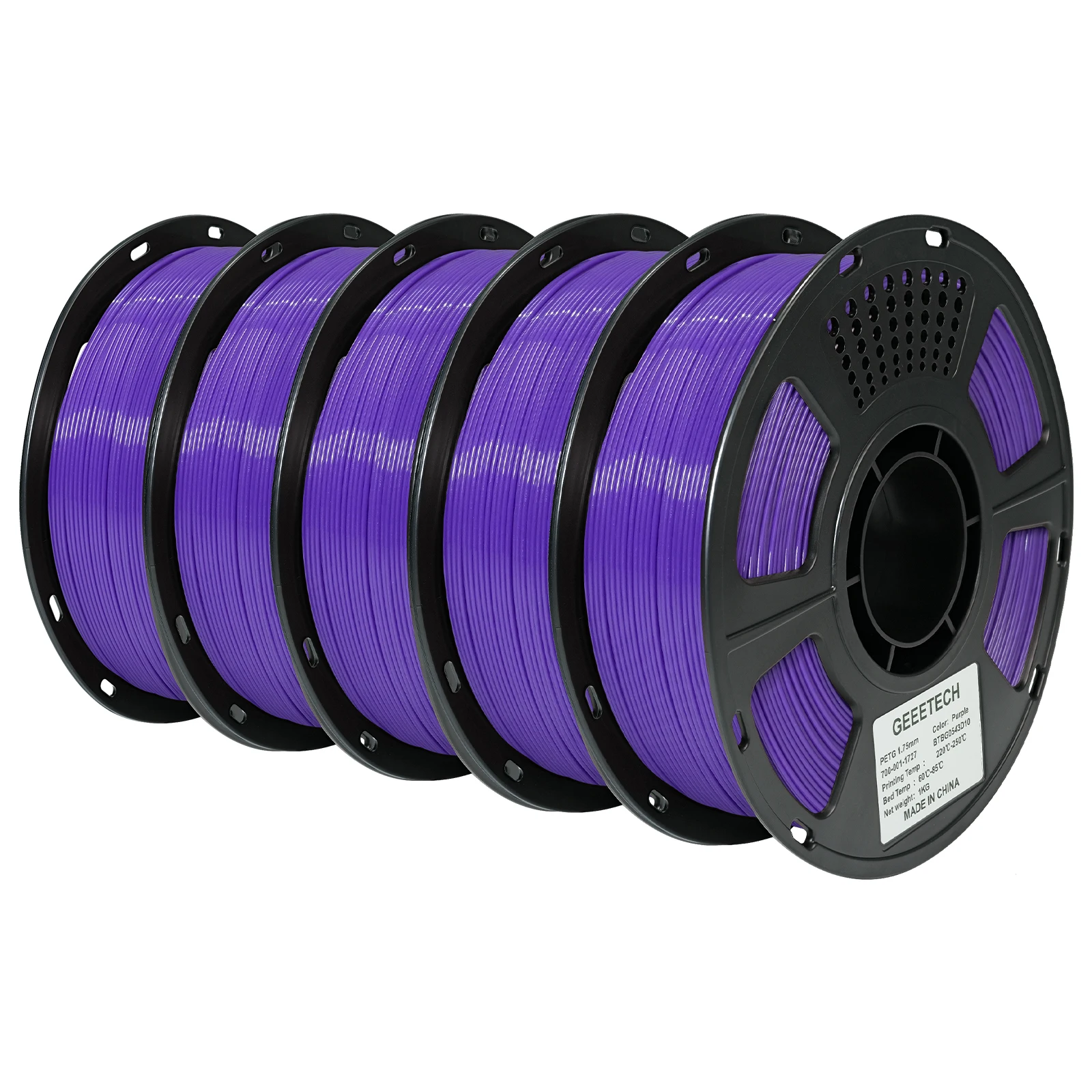 Geeetech 5Kg PETG 1,75 mm filament 3D-printdraad Vacuümverpakking Lokale magazijnen Kleurrijk plastic voor de meeste FDM 3D-printers