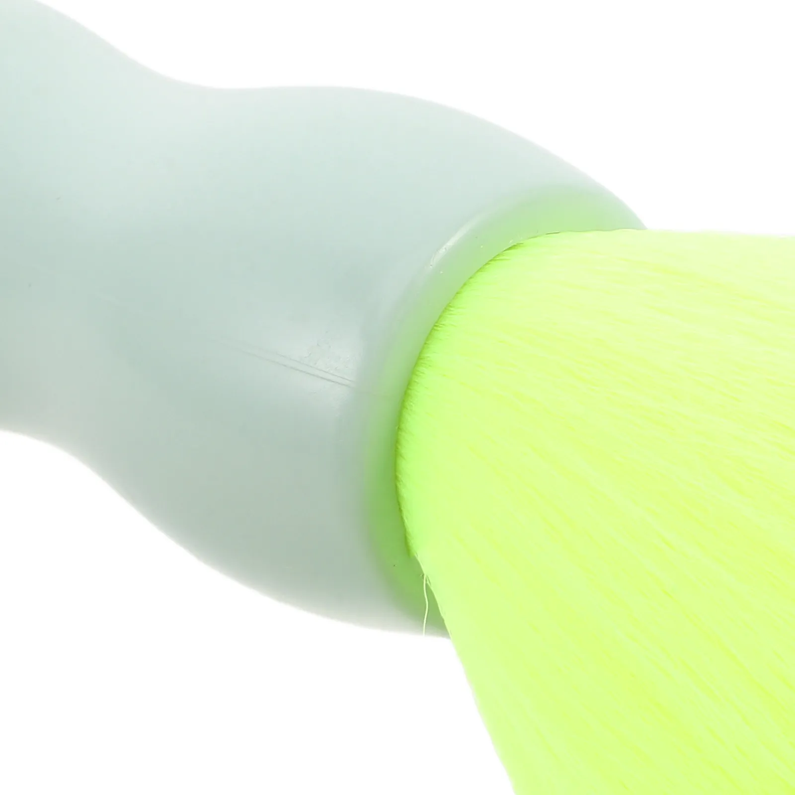 Barber Duster Neck Brush Green Soft ABS Bristles Hair Cutting Cleanup Brush Comfortable Salon Neckline Hair Remover Tool