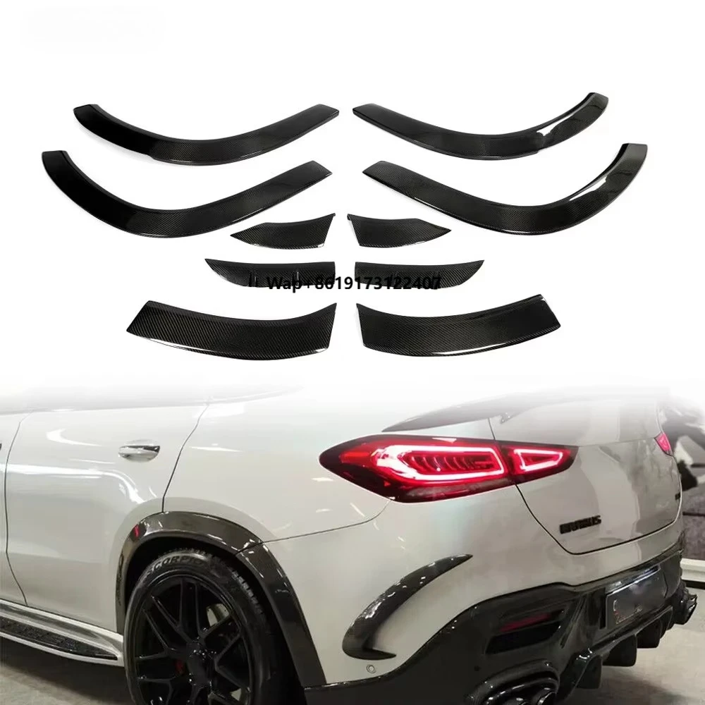 

Top Selling Carbon Fiber Fender Flare Wheel Arch Covers For Gle Class C167 Gle450 Gle63 Coupe 10 Pcs