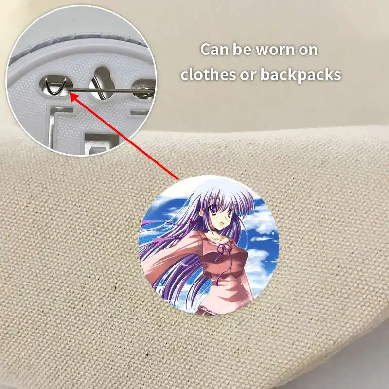 سولا شيهو ماتسوري موريميا أونو لعبة أنيمي شخصية شارة بروش مرساة الأجهزة الطرفية دبوس تخصيص لطيف الملابس عاشق حلية