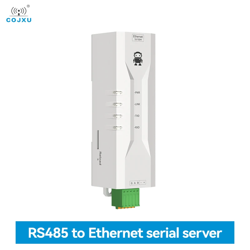 RS485 Serial to Ethernet Serial Server ModBus Gateway COJXU NE2-D11P Signal Isolation 2-Way Socket Link Standard MQTT TCP to RTU