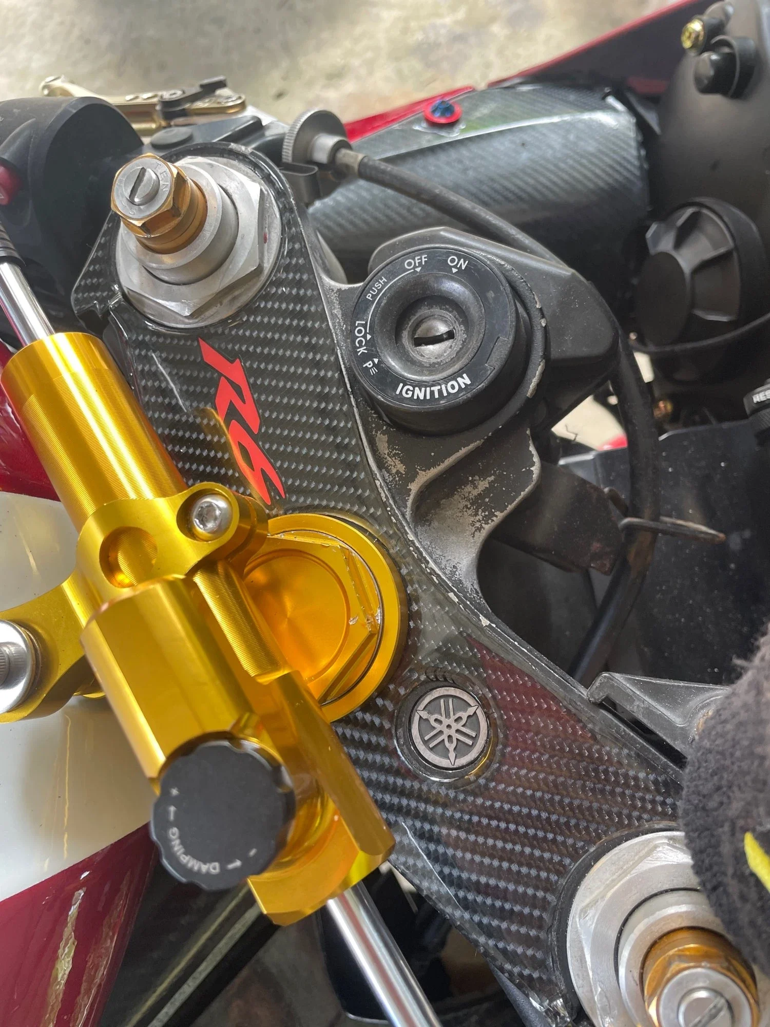 

3d-наклейка на мотоцикл, наклейка с тройным деревом, верхним зажимом, верхним и передним концом, водонепроницаемая наклейка для YZF600 YZF R6 06-16 2006 2007- 2016