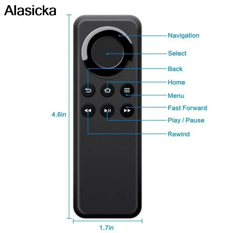 Replacement CV98LM Remote Controller Bluetooth STB Remote Control Fit for Amazon Fire Stick TV Fire Box CV98LM