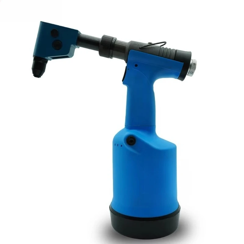 90 Degree Elbow Pneumatic Rivet Guns Professional Rivet Nut Tools Compact Elbow Design Flexible Operation Narrow Space Fastening