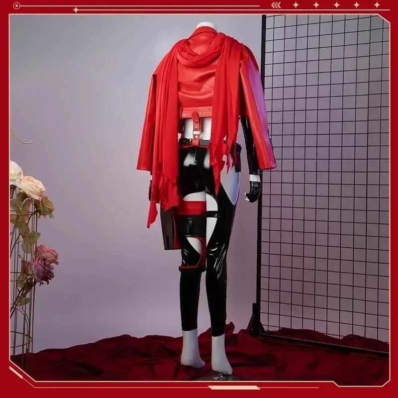 New Goddess Of Victory: Nikke Doujin Red Hood Cosplay Costume Women Sexy Clothes Comic-con Party Uniform Cos Clothing Full Set
