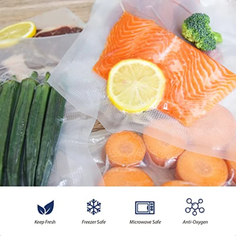 Vacuum Sealer Bags 2 Rolls 11x50' Commercial Grade Food Saver Bags for Seal a Meal BPA Free Heavy Duty Great for vac Storage Me