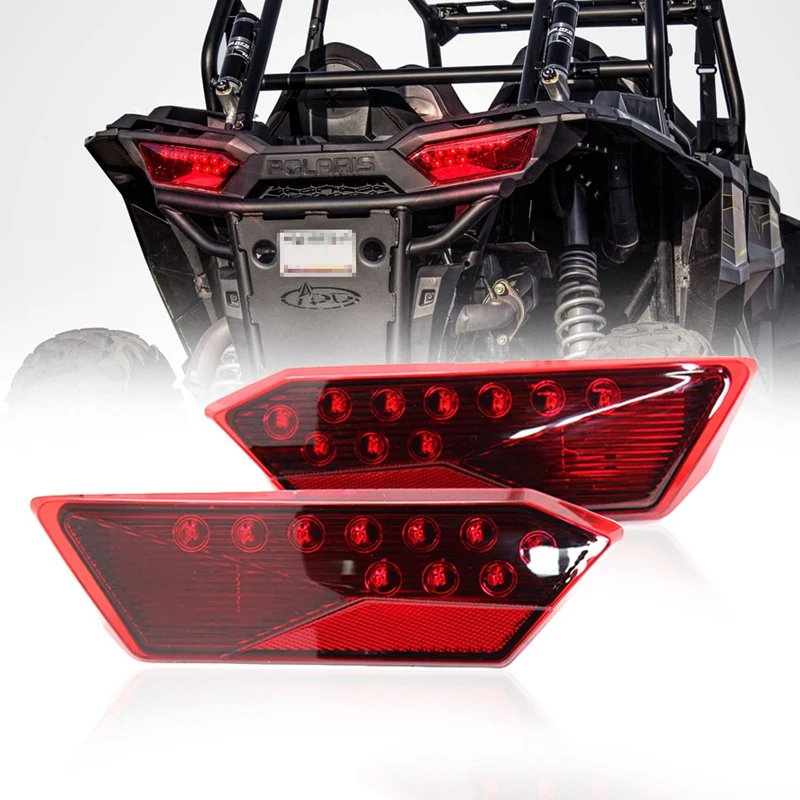 For Polaris RZR Turbo 1000 XP 900 S 2014-2019 LED Tail Light Signal Light Brake Lamp