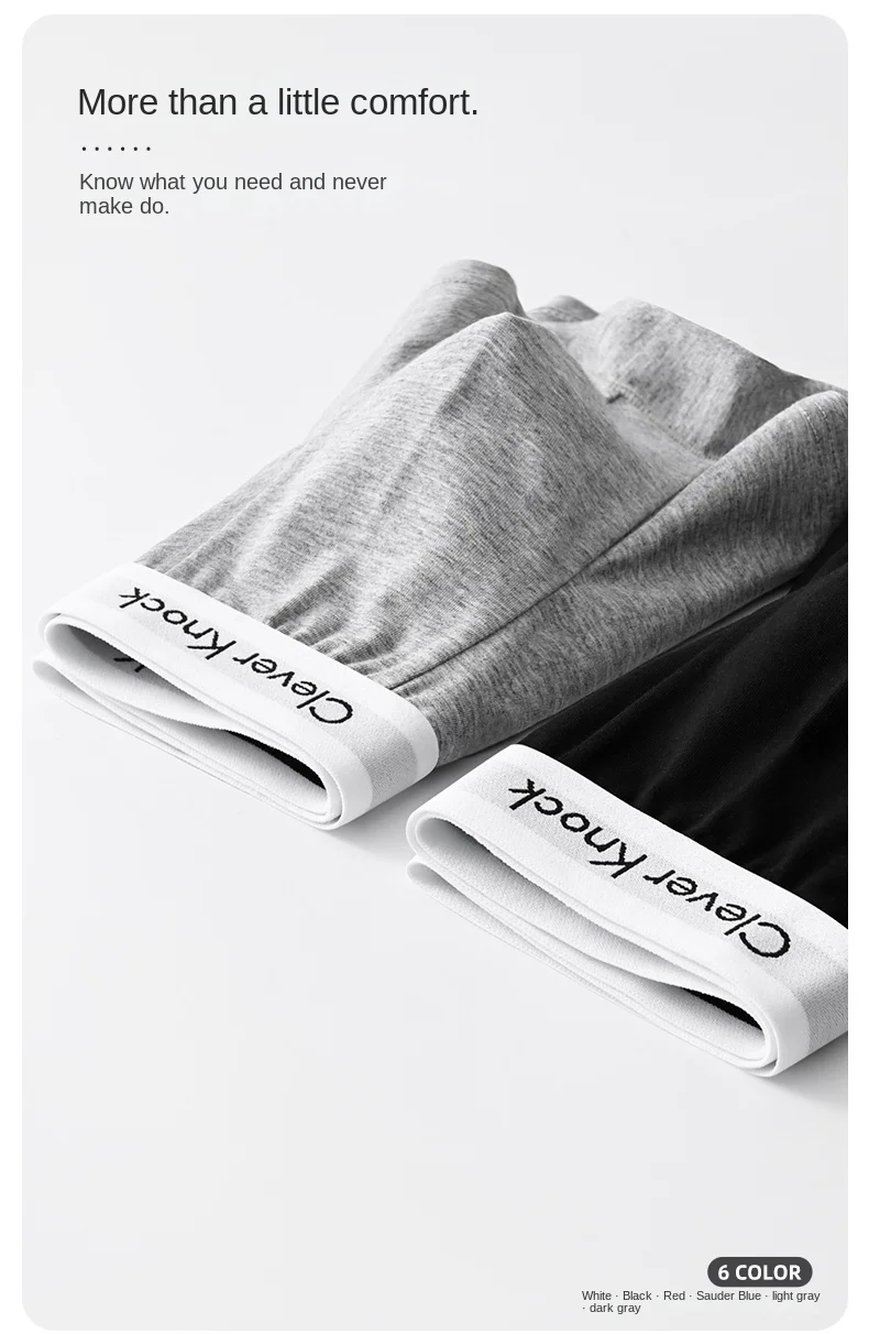 4Pcs Boxer Shorts männer Unterwäsche Sexy Höschen Baumwolle Boxer Mann Unterhose Männlichen Shorts Homme U Konvexen Dessous Großhandel viele – Detail 3