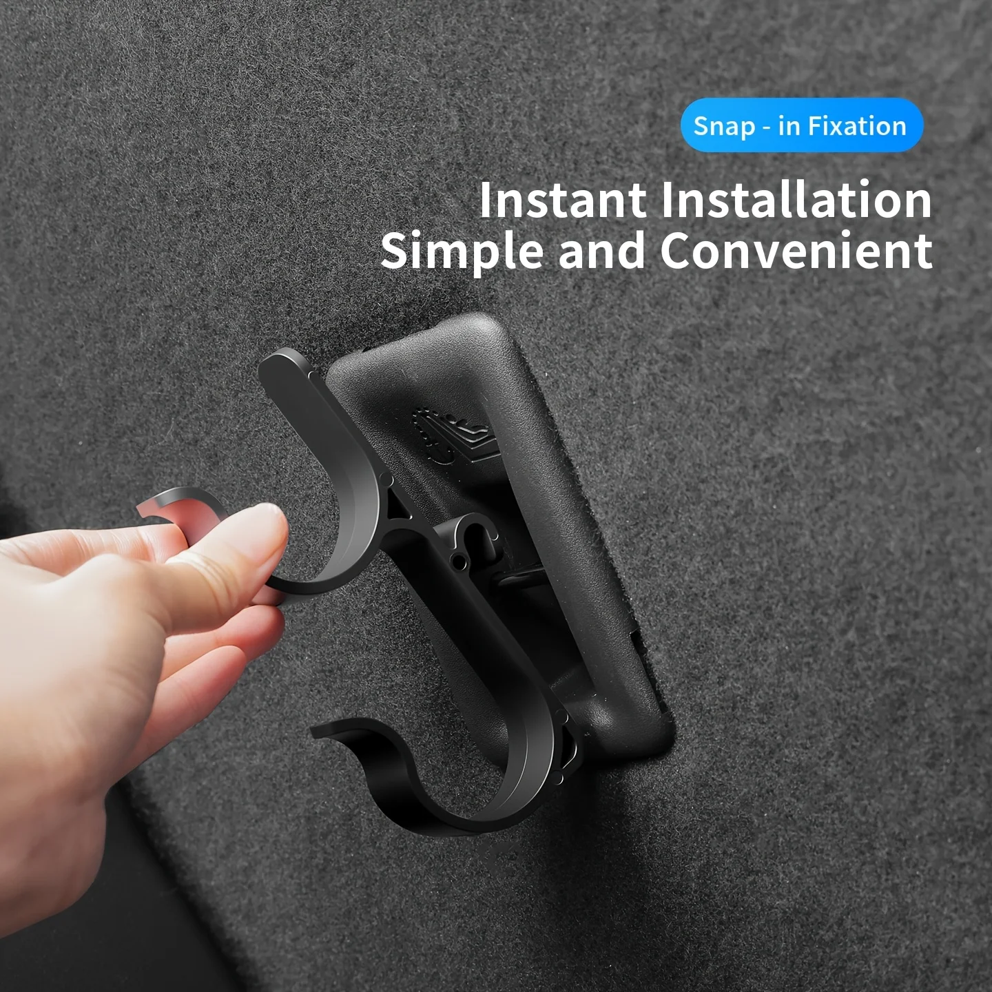 Universal Car Umbrella Hook Holder - Easy Clip-On Dashboard Storage Support Trunk And Seat Back Headrest Hanger Auto Accessories