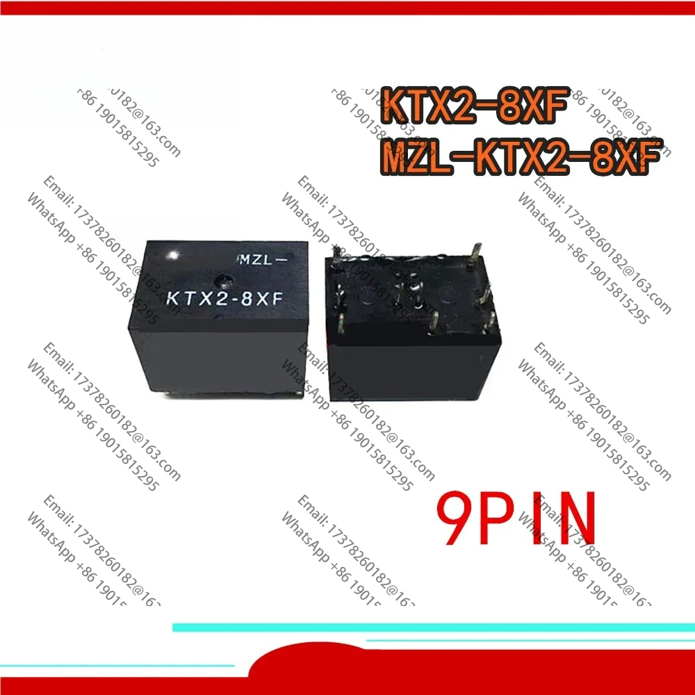 

Реле автомобильное 5 шт. KTX2-8XF KTX2 8XF MZL-KTX2-8XF 9PIN