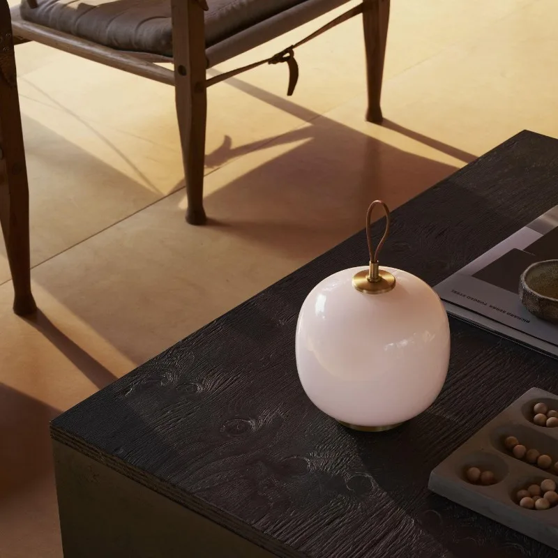 

Denmark original imported living room bedroom dimmable color temperature rechargeable glass desk lamp