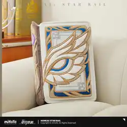 In Presale Game Honkai Star Rail Official Merch miHoYo Original Dr. Ratio Book Pillow Cushion Mascot Xmas Gift