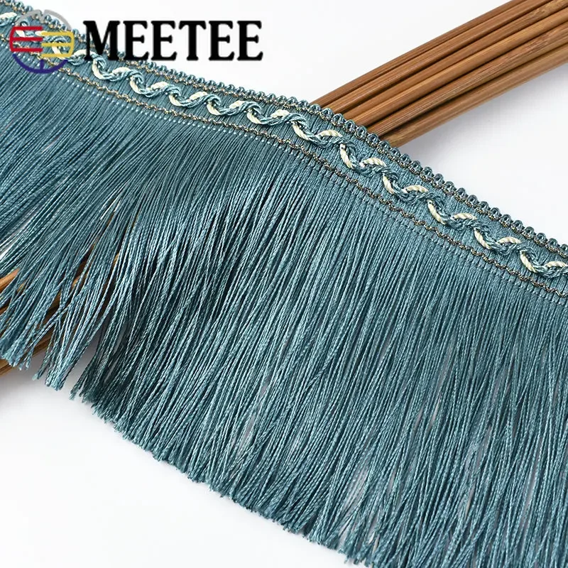 1/2/4Meters 13cm Curtain Tassel Fringe Trimming DIY Home Textile Garment Braid Trim Lace Ribbon Decor Sewing Accessories