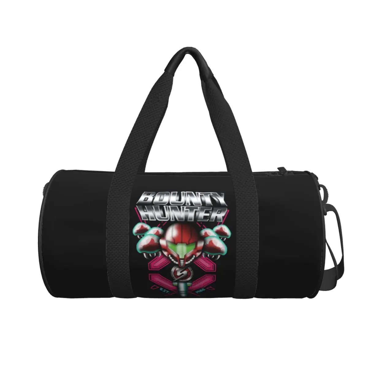 

Hunter Samus Metroid Samus Aran Большая спортивная сумка Многофункциональная дорожная сумка Duffle Сумки Сумка для фитнеса