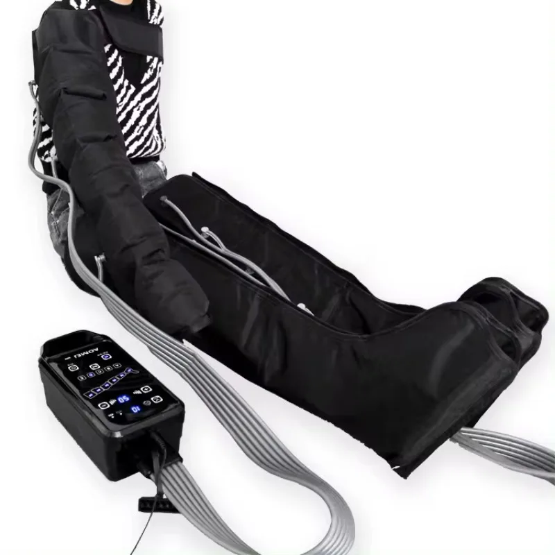 air pump lymphedema arm and compressor portable air compression inflatable leg massager recovery boots