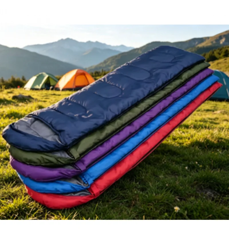 Ultralight Waterproof 4 Season Envelope Sleeping Bag Warm Outdoor Gear for Camping Hiking Travel Backpacking