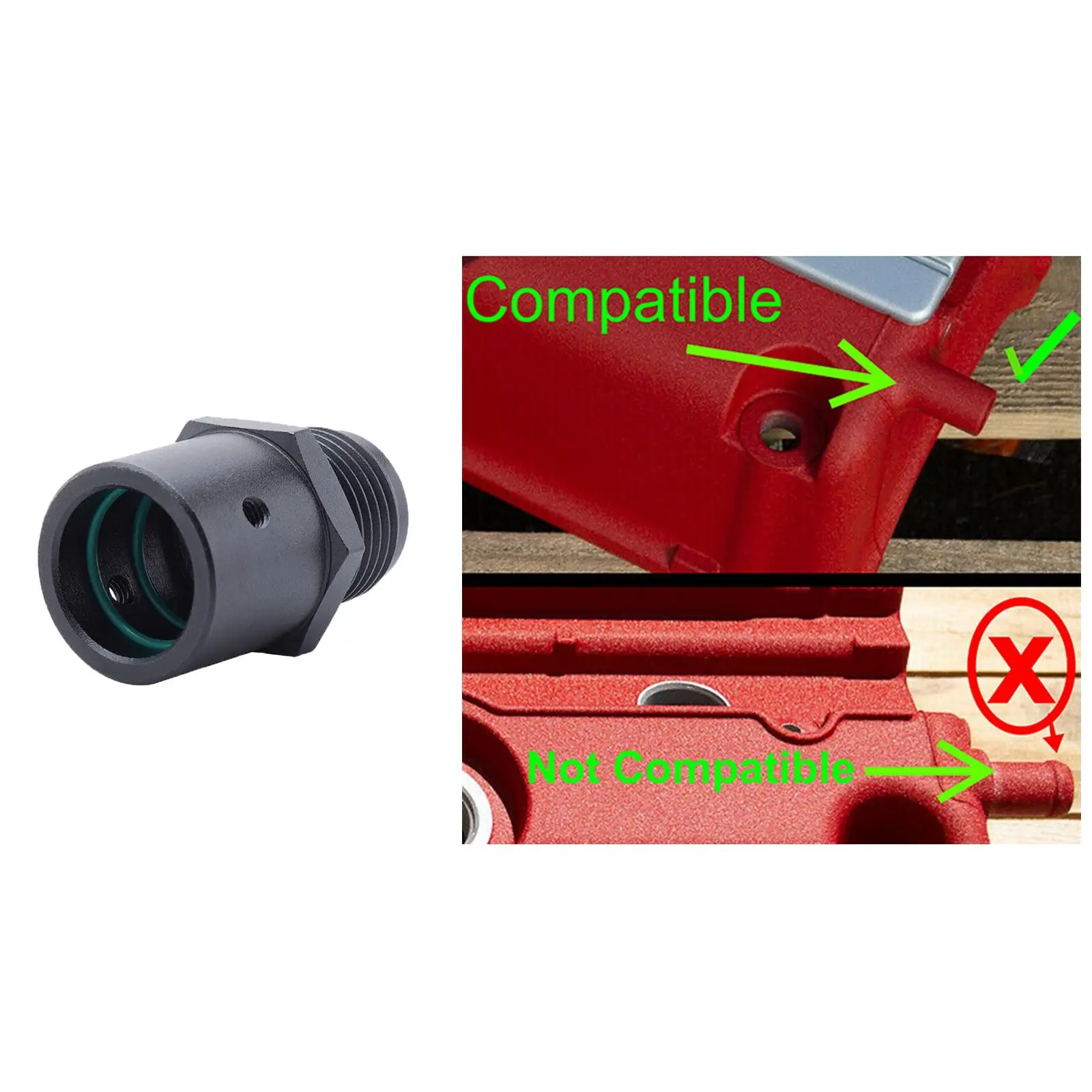 Breather Fitting Adapter ,19mm, Vent Out ,, Valve , CRV 2002