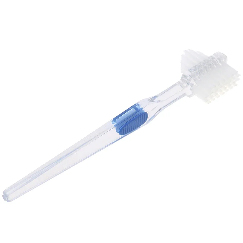 فرشاة أسنان مزدوجة الجوانب، رأس شعيرات ناعمة للغاية، فرشاة أسنان كاذبة، فرشاة أسنان لتنظيف الأسنان، فرشاة أسنان كاذبة للعناية بالفم #3