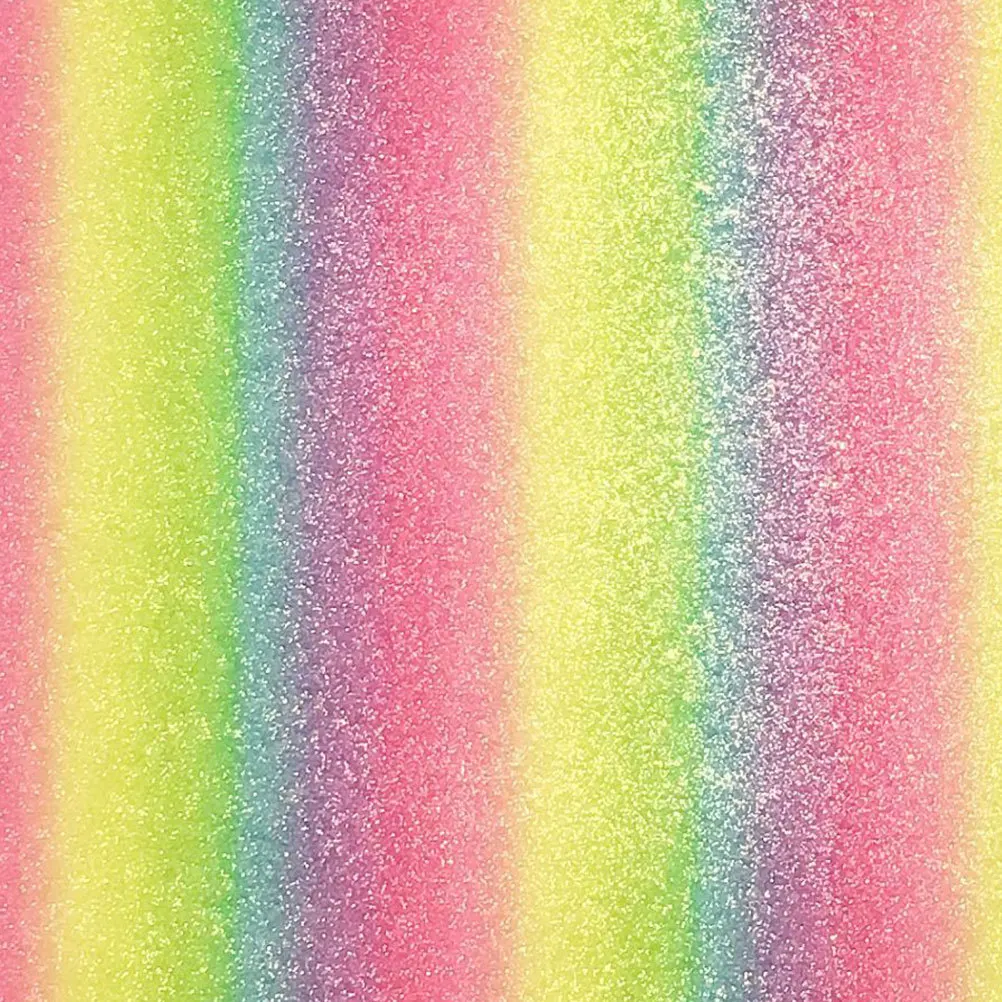 

4 pcs A4 Rainbow Glitter Pu Sheet Gradient Color Diy Craft Material For Handbags Shoes Jewelry Making Synthetic