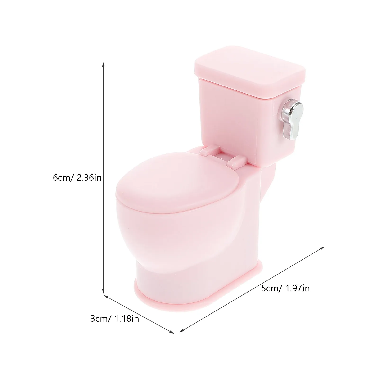 1:12 Scale Authentic Miniature Toilet Featuring Realistic Flush Sound Rechargeable Battery Detailed Craftsmanship Dollhouse