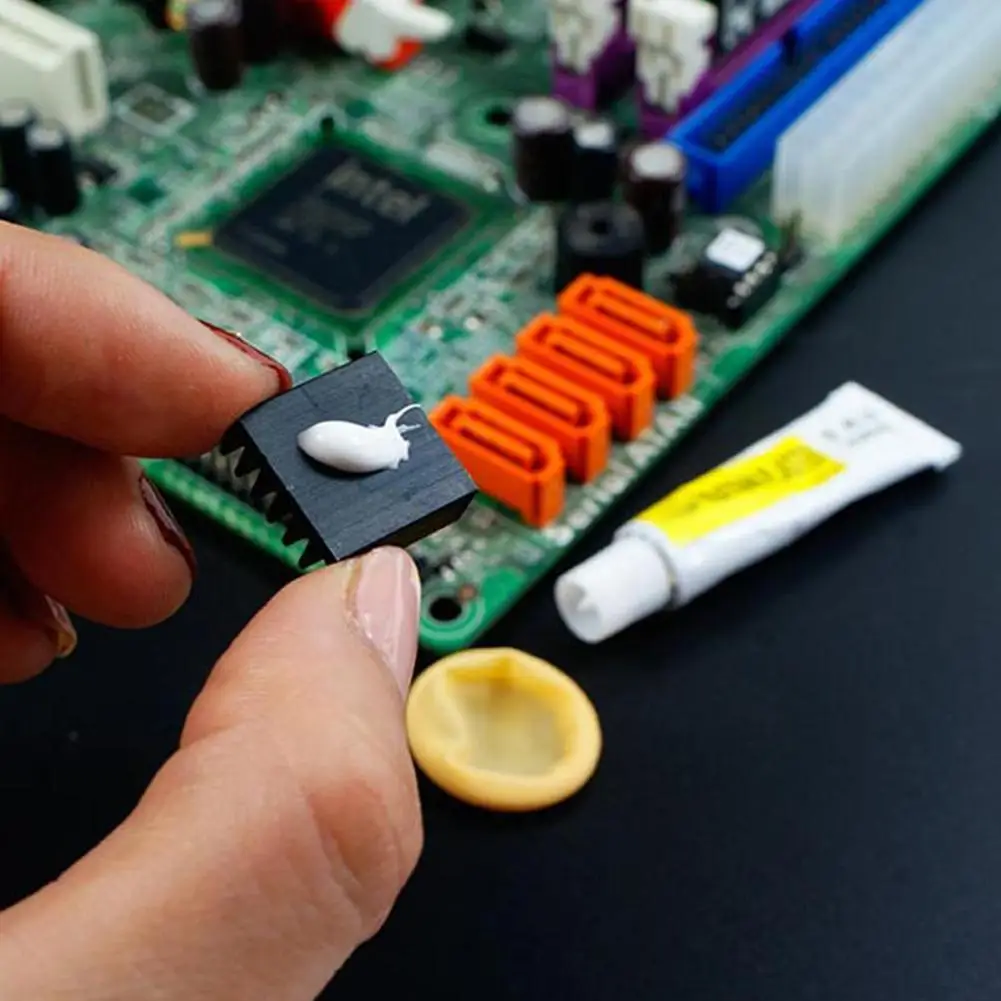 Heatsink Plaster Strong Adhesive Compound Glue For Heat Sink Sticky, Silicone Grease Thermal Conductive Glue