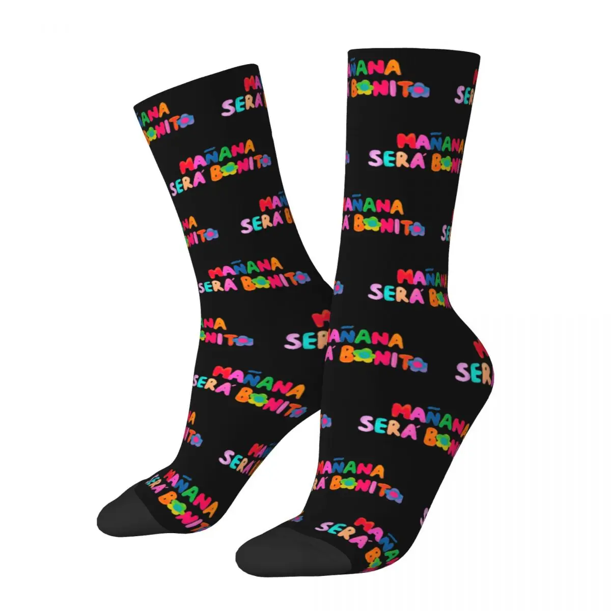 Winter Warm Casual Unisex Manana Sera Bonito Karol G 2023 Socks Non-slip Middle Tube Socks