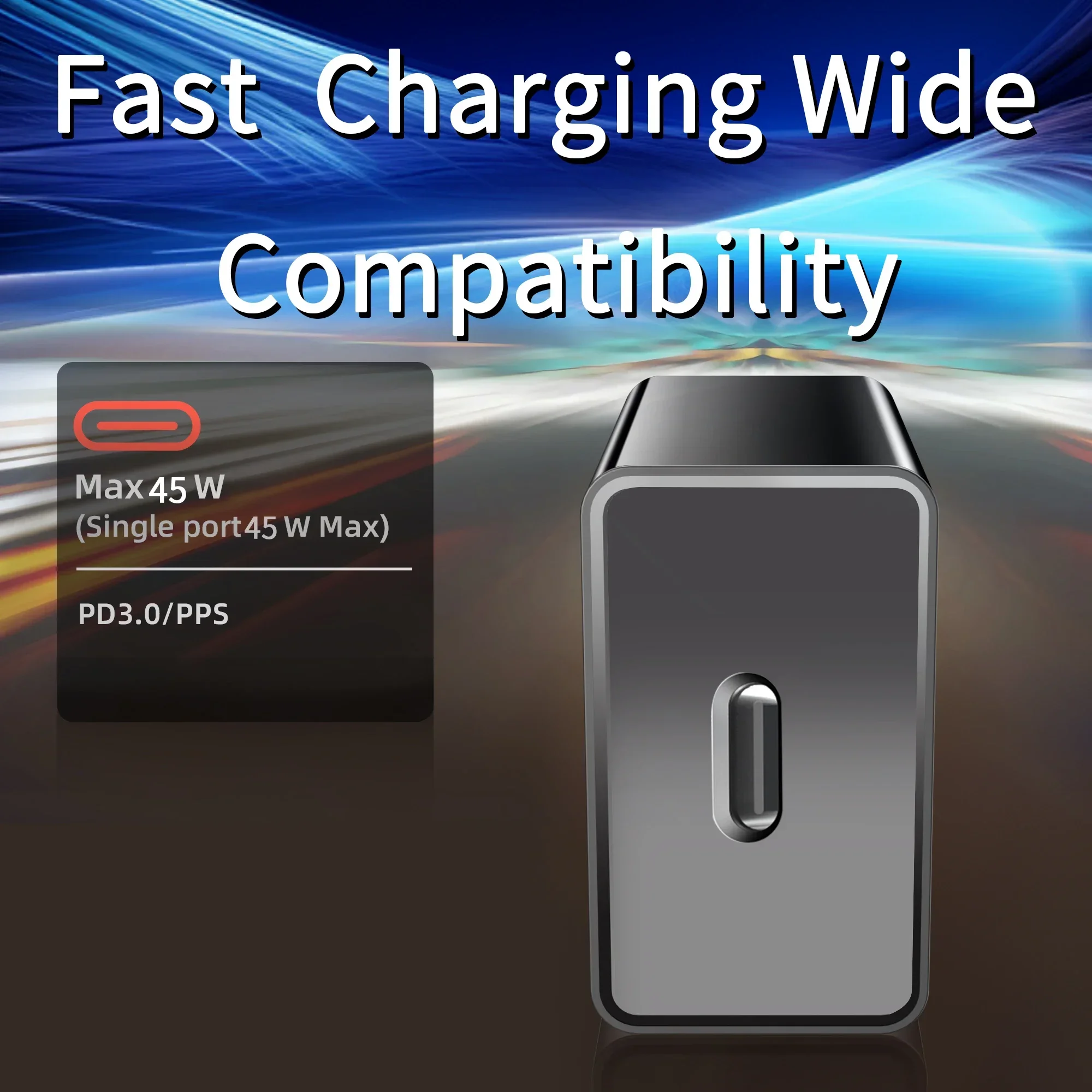 45W PD Super Fast Charger USB C Charger With Cable Quick Charge 3.0 Wall Adapter For Iphone Xiaomi Type C Mobile Phone Charger image 6