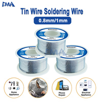 0.8/1.0mm 20g 50g 100g 200g 500g Electronic Soldering Tin Wire Tin Melt Rosin Core Solder Soldering Wire Roll No-clean FLUX2.0%