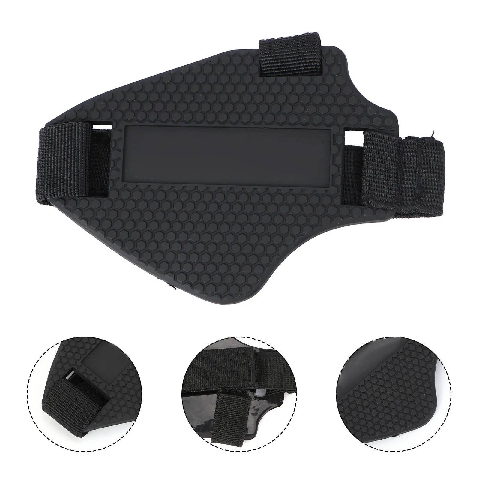 

Non-Slip Motorcycle Shoe Protector Gear Rod Cover Driving Cycling Toe Shield Reusable Washable Lightweight with Elastic Band