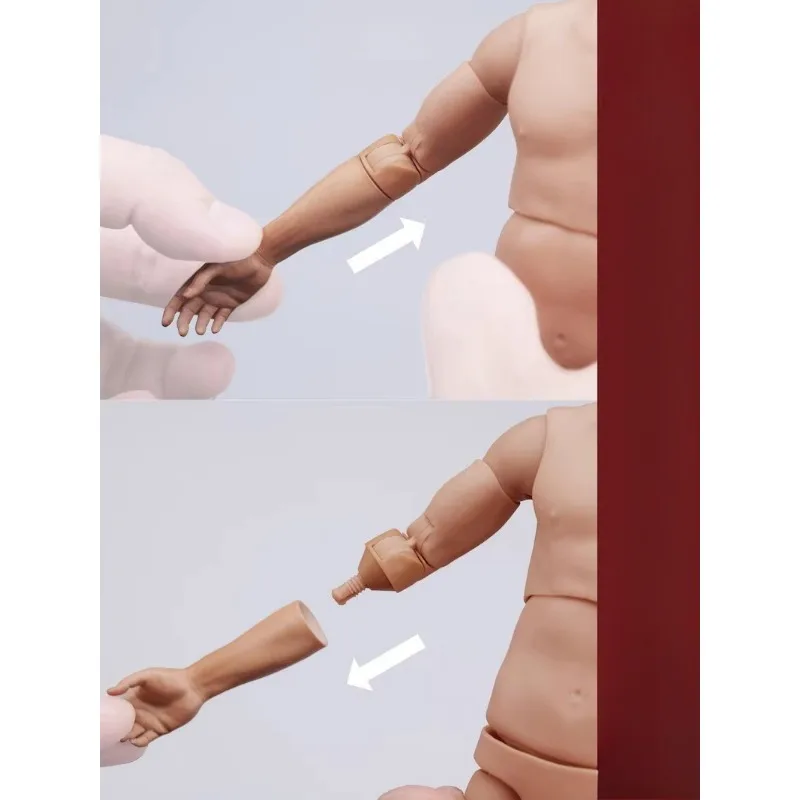 

MH2202 1/6 Scale Action Figure Normal Armed Fist-clenching Hand Male Soldier Model Fit 12'' MAHA Dolls Body Accessories