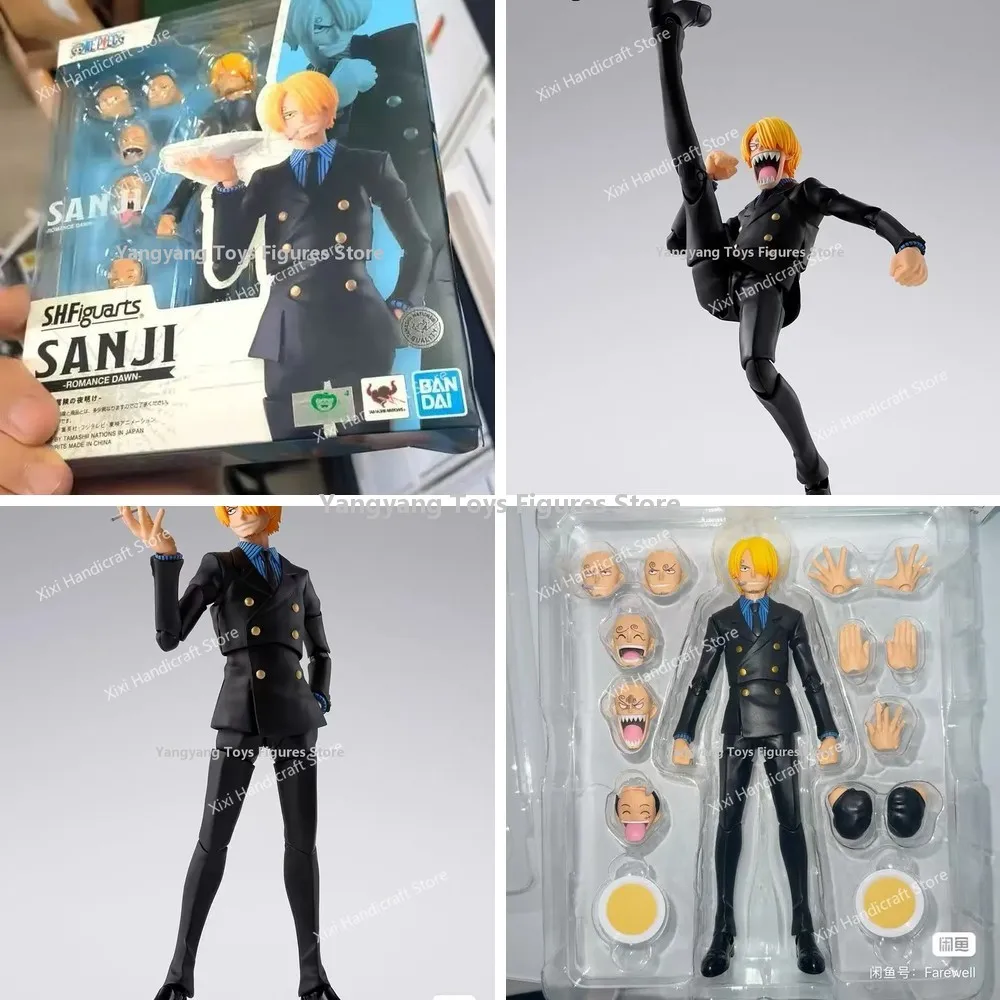Коллекционная фигурка Shf Sanji Two Years Ago - Shangis Adventure Dawn of the Pirates One Piece, оригинальная, в наличии