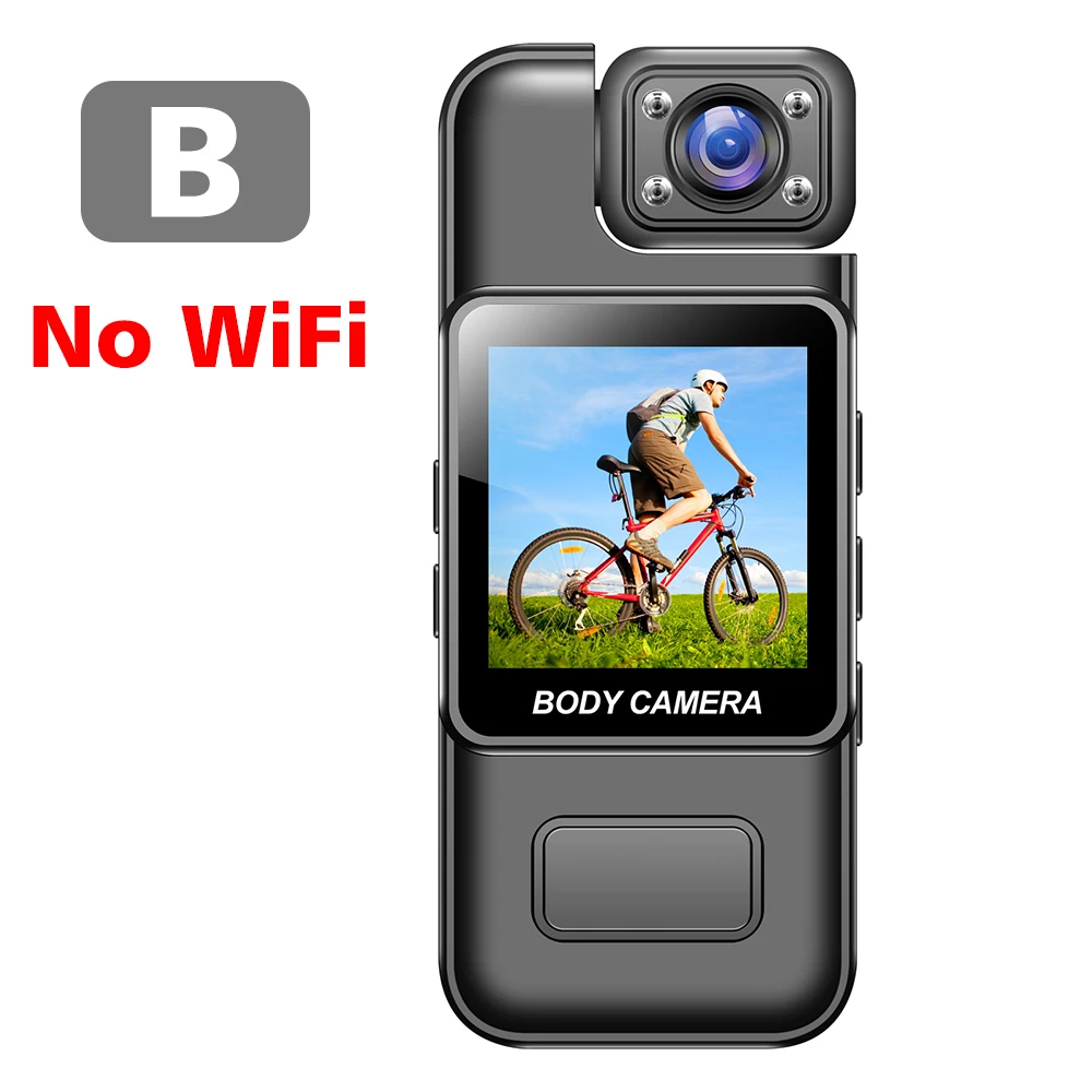 4K WiFi Mini Camera Ultra HD Draagbare Digitale Videorecorder met Infrarood Nachtzicht voor Politie BodyCam Sport DV En Rijden