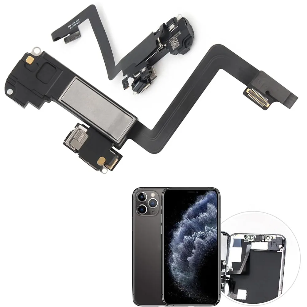 スピーカー用フレックスケーブル,iphone x, xr, xs,11,12,mini, pro