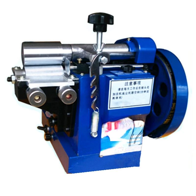 Gluing Machine 6CM Speed Adjustable & Strength Glue Spreading Machine For Leather Products, Zippers