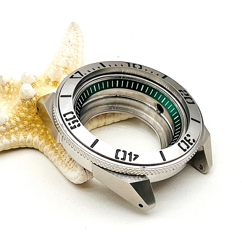 Seiko الطلب NH35 حالة الفولاذ المقاوم للصدأ شفافة أسفل الغطاء الخلفي يناسب NH35 NH36 الحركة التلقائية الملك الساموراي ساعة