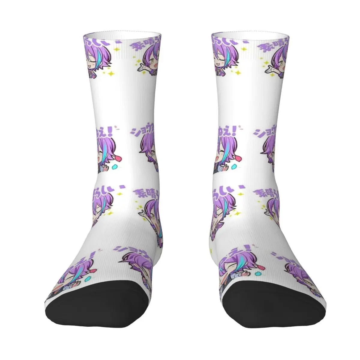 Project Sekai Emu Otori Anime Stockings Rui Kamishiro Design Novelty Socks Winter Non Slip Socks Men Sports High Quality Socks